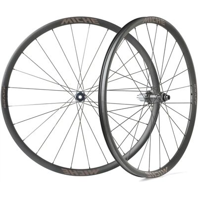 Roue Miche Graff Wheelset Noir TU Unisex - Publicité Roue Miche Graff Wheelset Noir TU Unisex - Publicité