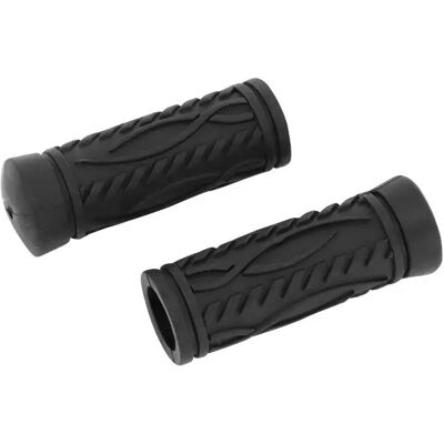 Paire de poignées VTT - city Newton rubber Noir 90 mm Unisex - Publicité Paire de poignées VTT - city Newton rubber Noir 90 mm Unisex - Publicité