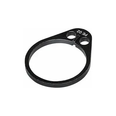 Entretoise de direction Pro VIBE 1 1/8" x 15mm Noir - Publicité Entretoise de direction Pro VIBE 1 1/8" x 15mm Noir - Publicité