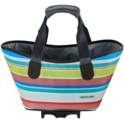 Panier - sac à main vélo fixation porte bagage Racktime Agnetha 2.0 Systeme Snapit Multicolore 34x26x37 cm Unisex - Publicité Panier - sac à main vélo fixation porte bagage Racktime Agnetha 2.0 Systeme Snapit Multicolore 34x26x37 cm Unisex - Publicité