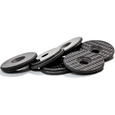 Riesel Design - Ahead Kappe - Multicolore - Carbon - Stem Cap - Publicité Riesel Design - Ahead Kappe - Multicolore - Carbon - Stem Cap - Publicité