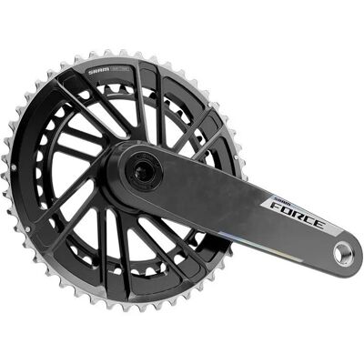 Pédalier Sram Force E1 Dub DM 175 mm Noir 46x33T Unisex - Publicité Pédalier Sram Force E1 Dub DM 175 mm Noir 46x33T Unisex - Publicité