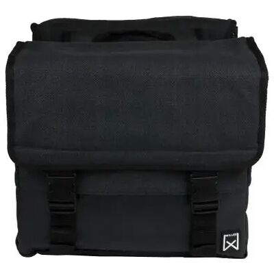Willex Sacoche double pour vélo 40L noir mat - Publicité Willex Sacoche double pour vélo 40L noir mat - Publicité