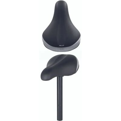 Selle enfant XLC SA-K04 Noir 192x182 mm Unisex - Publicité Selle enfant XLC SA-K04 Noir 192x182 mm Unisex - Publicité