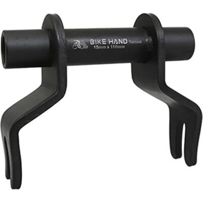 Adaptateur pied de montage porte-vélo roue avant pour passer blocage rapide en axe Newton Store Noir 15x110 mm Unisex - Publicité Adaptateur pied de montage porte-vélo roue avant pour passer blocage rapide en axe Newton Store Noir 15x110 mm Unisex - Publicité