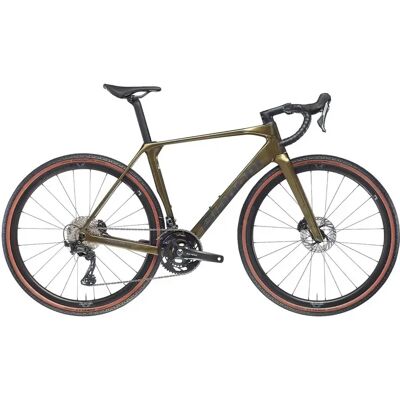 Vélo Bianchi Impulso Pro Shimano GRX RD-RX820 12V Marron M / 170-175 cm Unisex - Publicité Vélo Bianchi Impulso Pro Shimano GRX RD-RX820 12V Marron M / 170-175 cm Unisex - Publicité