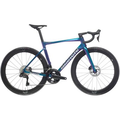 Vélo de route Bianchi Specialissima Pro Shimano Ultegra Di2 RD-R8150 12V Bleu 50 cm / 160-170 cm Unisex - Publicité Vélo de route Bianchi Specialissima Pro Shimano Ultegra Di2 RD-R8150 12V Bleu 50 cm / 160-170 cm Unisex - Publicité