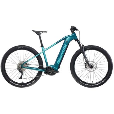 Vélo de route Bianchi T-Tronik X 9.1 Shimano Deore Bosch CX RD-M4120 10V Bleu M / 170-175 cm Unisex - Publicité Vélo de route Bianchi T-Tronik X 9.1 Shimano Deore Bosch CX RD-M4120 10V Bleu M / 170-175 cm Unisex - Publicité