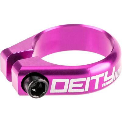 Collier de selle Deity Circuit Violet 34,9 mm Unisex - Publicité Collier de selle Deity Circuit Violet 34,9 mm Unisex - Publicité