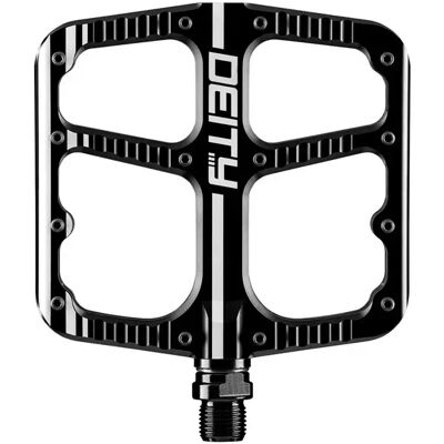 Pédales Deity Flat Trak Noir 110x105 mm Unisex - Publicité Pédales Deity Flat Trak Noir 110x105 mm Unisex - Publicité