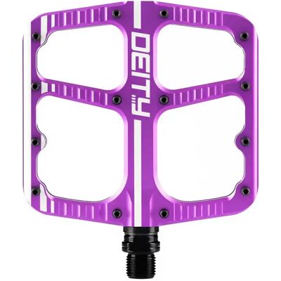 Pédales Deity Flat Trak Violet 110x105 mm Unisex - Publicité Pédales Deity Flat Trak Violet 110x105 mm Unisex - Publicité