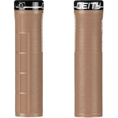 Poignées vélo Gomme Deity Knuckleduster Marron 132 mm Unisex - Publicité Poignées vélo Gomme Deity Knuckleduster Marron 132 mm Unisex - Publicité