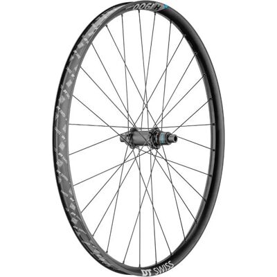 Roue arrière tubeless axe traversant disque 6 trous DT Swiss H1900 BOOST Noir 29"x2,10/2,80 Unisex - Publicité Roue arrière tubeless axe traversant disque 6 trous DT Swiss H1900 BOOST Noir 29"x2,10/2,80 Unisex - Publicité