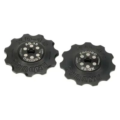 Galet de dérailleur Enduro Bearings Jockey XD-15 Shimano 9/10/11V Noir 9/10/11V Unisex - Publicité Galet de dérailleur Enduro Bearings Jockey XD-15 Shimano 9/10/11V Noir 9/10/11V Unisex - Publicité