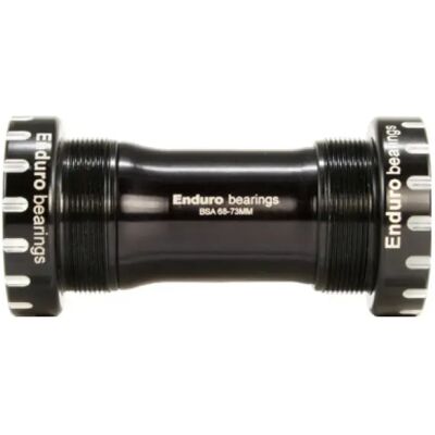 Boîtier de pédalier Enduro Bearings BB AC/SS-BSA 68mm-24mm Noir TU Unisex - Publicité Boîtier de pédalier Enduro Bearings BB AC/SS-BSA 68mm-24mm Noir TU Unisex - Publicité