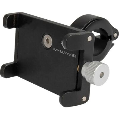 Support smartphone M-Wave Noir 60/95 mm Unisex - Publicité Support smartphone M-Wave Noir 60/95 mm Unisex - Publicité