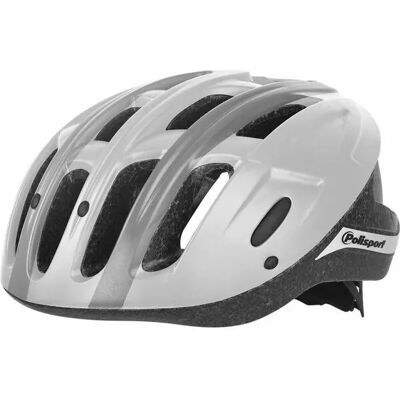 Casque vélo Polisport Ride In Blanc M (54/58 cm) Unisex - Publicité Casque vélo Polisport Ride In Blanc M (54/58 cm) Unisex - Publicité