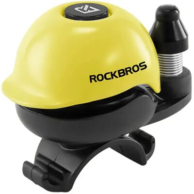 Sonnette fixation strap ajustable ROCKBROS Jaune 3x5x5 cm Unisex - Publicité Sonnette fixation strap ajustable ROCKBROS Jaune 3x5x5 cm Unisex - Publicité