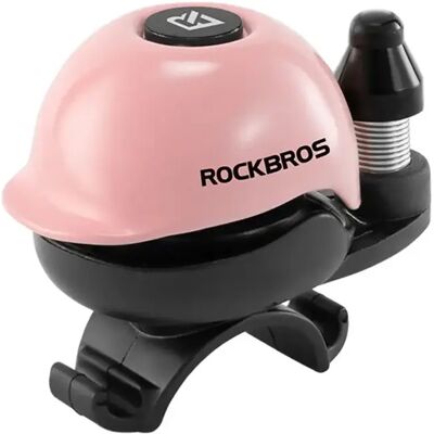 Sonnette fixation strap ajustable ROCKBROS Rose 3x5x5 cm Unisex - Publicité Sonnette fixation strap ajustable ROCKBROS Rose 3x5x5 cm Unisex - Publicité