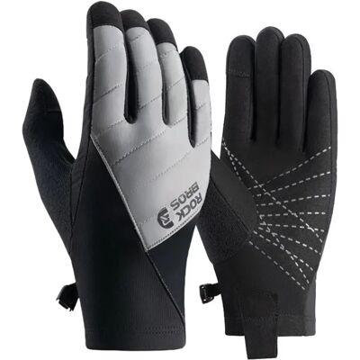 Gants long ROCKBROS Noir XL Unisex - Publicité Gants long ROCKBROS Noir XL Unisex - Publicité