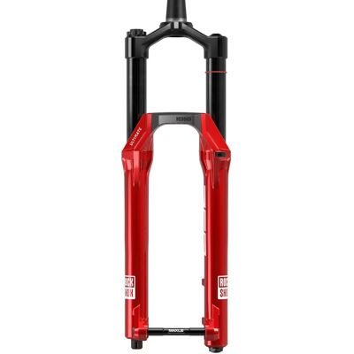 Fourche Rockshox ZEB Ultimate Charger 3.2 RC2 170 mm Rouge 29" Unisex - Publicité Fourche Rockshox ZEB Ultimate Charger 3.2 RC2 170 mm Rouge 29" Unisex - Publicité