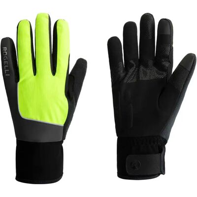 Gants longs Rogelli Essential HI VIS Jaune S Unisex - Publicité Gants longs Rogelli Essential HI VIS Jaune S Unisex - Publicité