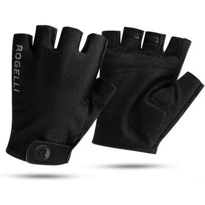Gants vélo d'été enfant Rogelli Core Noir 10/12 ans Unisex - Publicité Gants vélo d'été enfant Rogelli Core Noir 10/12 ans Unisex - Publicité