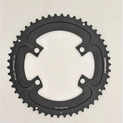 Plateau en aluminium Stronglight Shimano DA FC-R9200 2x12V Noir 50T Unisex - Publicité Plateau en aluminium Stronglight Shimano DA FC-R9200 2x12V Noir 50T Unisex - Publicité