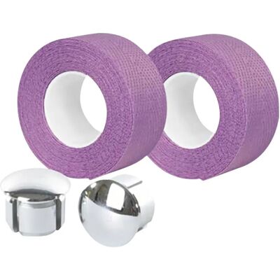 Ruban de cintre coton supérieur avec embout guidon Velox Tressostar 90 Violet 34 g Unisex - Publicité Ruban de cintre coton supérieur avec embout guidon Velox Tressostar 90 Violet 34 g Unisex - Publicité