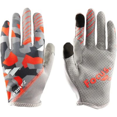 Gants longs Zanier Shredder Gris Taille 7 Unisex - Publicité Gants longs Zanier Shredder Gris Taille 7 Unisex - Publicité