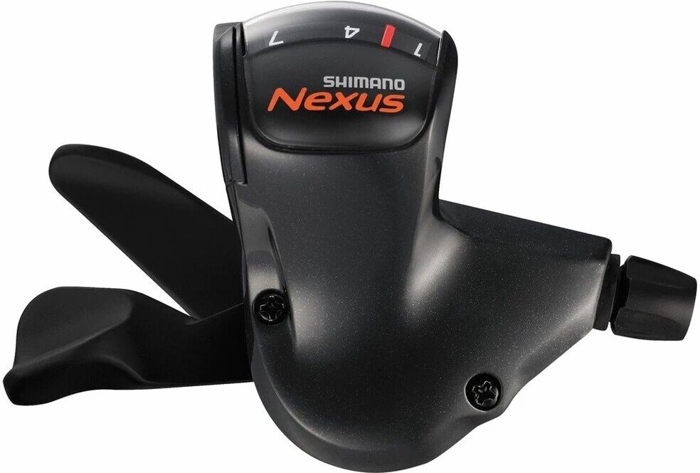 Manette de dérailleur arrière droite Shimano Nexus SL-7S50 Rapidfire Plus 1700 mm 7V Noir