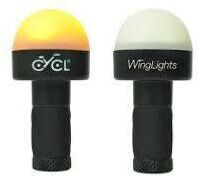 Clignotants fixes design pour vélo-trottinette Cycl winglights pop Noir