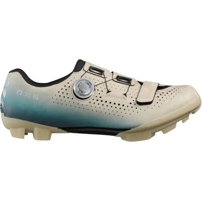 Chaussures Shimano RX6 Beige 47 Unisex - Publicité Chaussures Shimano RX6 Beige 47 Unisex - Publicité