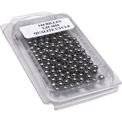 1 grosses de 144 billes acier P2R 5,556 mm Argenté 5,56 mm Unisex - Publicité 1 grosses de 144 billes acier P2R 5,556 mm Argenté 5,56 mm Unisex - Publicité