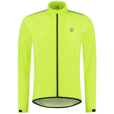 Veste imperméable Rogelli Core Jaune M Male - Publicité Veste imperméable Rogelli Core Jaune M Male - Publicité