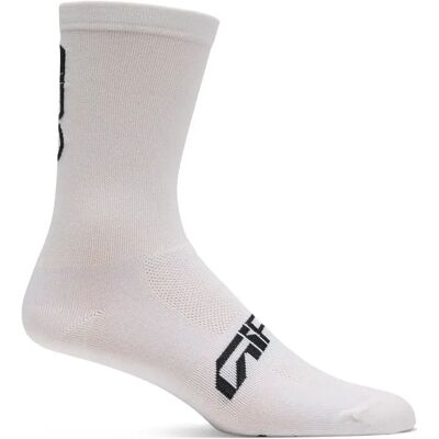 Chaussettes hautes Giro Comp Racer Blanc XL Unisex - Publicité Chaussettes hautes Giro Comp Racer Blanc XL Unisex - Publicité