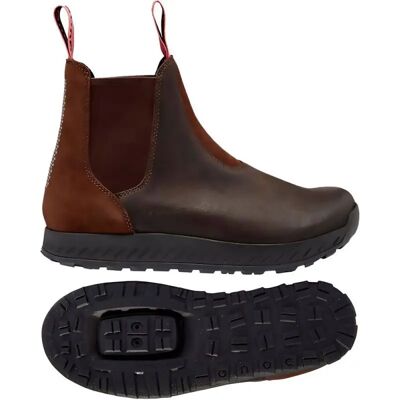 Chaussures vélo Quoc Chelsea Marron 43 Unisex - Publicité Chaussures vélo Quoc Chelsea Marron 43 Unisex - Publicité