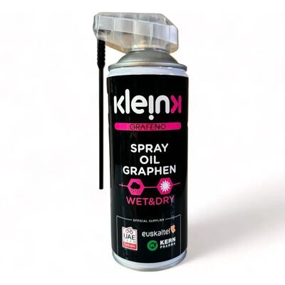 Spray lubrifiant Klein Graphen Noir 400 ml Unisex - Publicité Spray lubrifiant Klein Graphen Noir 400 ml Unisex - Publicité
