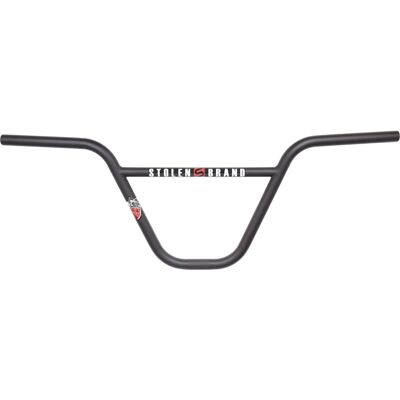 Guidon BMX Stolen Roll - Noir - 19mm - 3° vers le haut - 10° vers l'arrière - Publicité Guidon BMX Stolen Roll - Noir - 19mm - 3° vers le haut - 10° vers l'arrière - Publicité