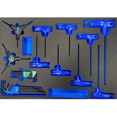 Mousse de rangement pour outil avec surface usiné PK-5.3 Park Tool Ptz Noir TU Unisex - Publicité Mousse de rangement pour outil avec surface usiné PK-5.3 Park Tool Ptz Noir TU Unisex - Publicité