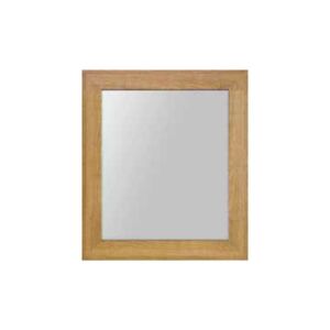 Toscohome Miroir rectangulaire 75x95 cm avec cadre couleur chêne - ART5