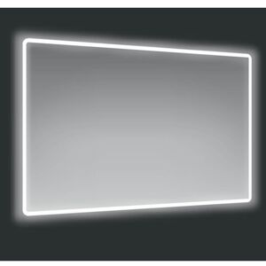 Toscohome Miroir 120x70 cm avec cadre LED rétro-éclairé - Victoria