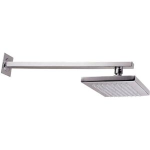 Toscohome Douche de tête 14x25 cm murale en laiton chromé - Linear