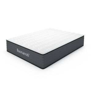 Toscohome Matelas carré et demi 120x190X25H cm à ressorts ensachés et mousse à mémoire de forme - Balto