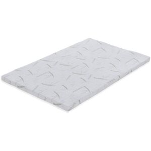 Toscohome Surmatelas en mousse à mémoire de forme au gel 120x190x5h cm, un carré et demi - TOPPERGEL120