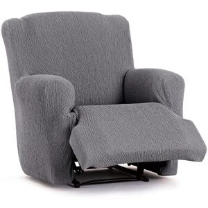 Toscohome Housse de fauteuil 60/90 cm élastique gris - Troya