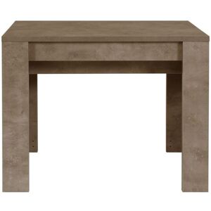 Toscohome Console à rallonge 252 cm en bois couleur chêne - Baku