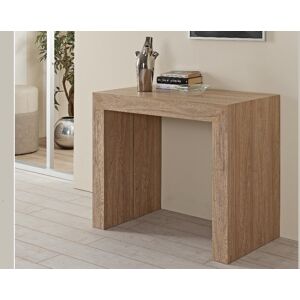 Toscohome Table console à rallonge 50x90 cm orme - Audace