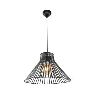 Toscohome 100h lampe suspendue fil couleur noir Panama