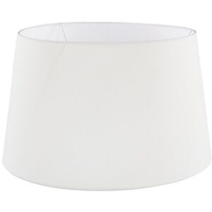 Toscohome Abat-jour en tissu blanc trépied MDL2736